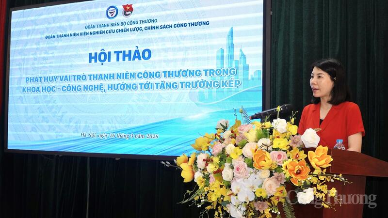 Đồng chí Lê Hải An, Phó Bí thư Đảng ủy, Phó Viện trưởng Viện Nghiên cứu Chiến lược và Chính sách Okvip tại về. Ảnh: Minh Trang