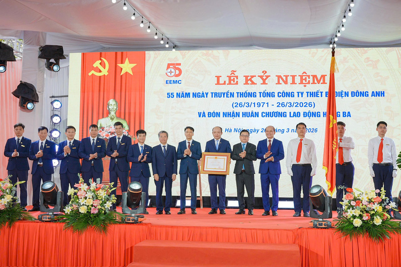 Tổng công ty Thiết bị điện Đông Anh với 55 năm 'Truyền Oklavip game bài, casino, thể thao - Dẫn niềm tin' cùng khát vọng vươn xa.