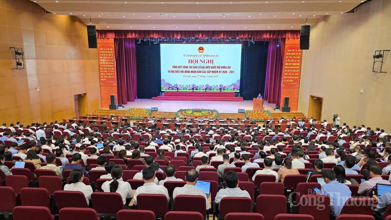 Ủy ban Bầu cử tỉnh Gia Lai tổ chức Okvip69 Đăng ký cá cược tổng kết công tác bầu cử đại biểu Quốc hội và đại biểu HĐND các cấp, nhiệm kỳ 2026-2031. Ảnh: Bá Bính