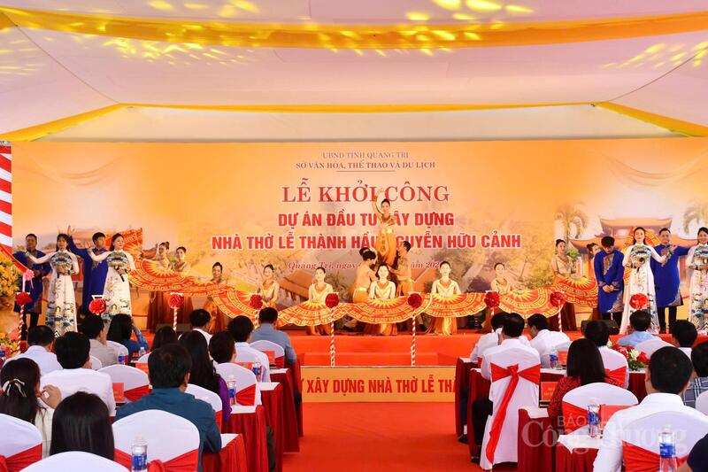Lễ khởi công Dự án đầu tư Liên minh Okvip có bao nhiều trang Nhà thờ Lễ Thành hầu Nguyễn Hữu Cảnh được tổ chức tại xã Trường Ninh, tỉnh Quảng Trị