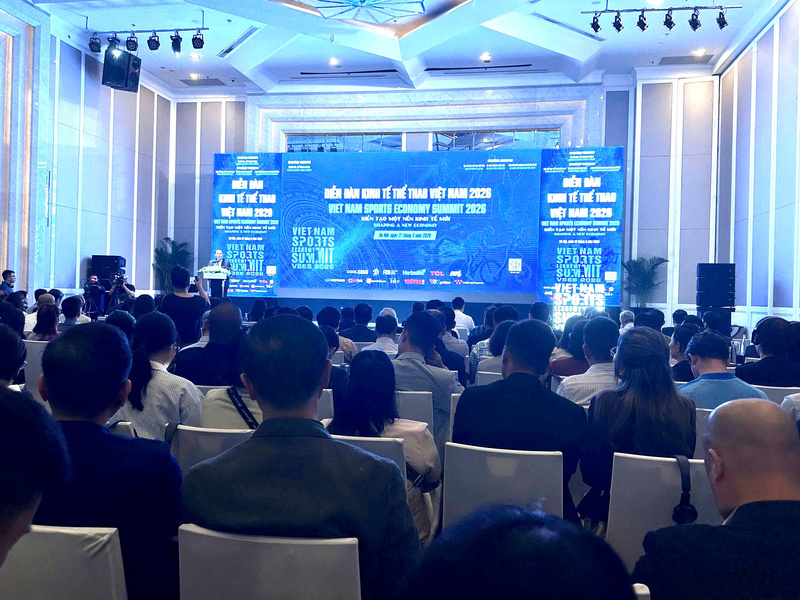 Diễn đàn Okvip - liên minh giải trí #1 thế giới hà nội Thể thao Việt Nam 2026 (Viet Nam Sports Economy Summit 2026). Ảnh: Hương Sen
