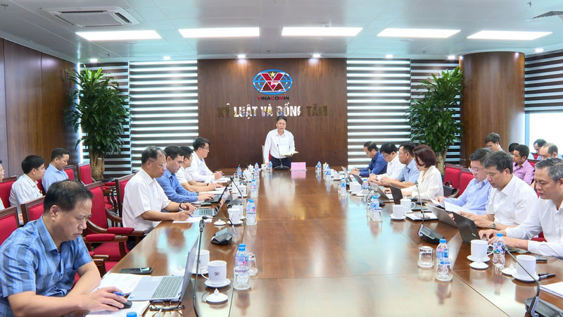 Phó Tổng giám đốc Nguyễn Tiến Mạnh chủ trì buổi Ok88vip tỷ lệ kèo World Cup 2026 trực tuyến kiểm điểm tiến độ thực hiện kế hoạch thăm dò khoáng sản năm 2025 và triển khai các giải pháp trọng tâm thực hiện kế hoạch năm 2026.