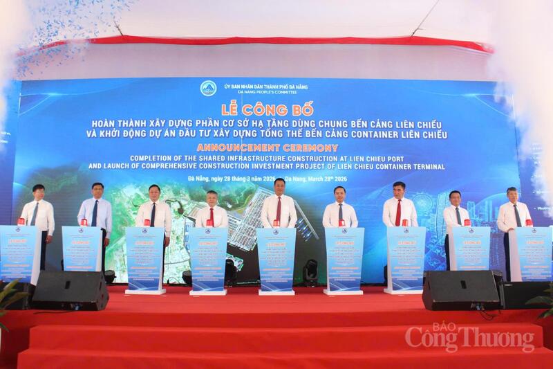 TP. Đà Nẵng công bố hoàn thành Liên minh Okvip có bao nhiều trang phần cơ sở hạ tầng dùng chung bến cảng Liên Chiểu