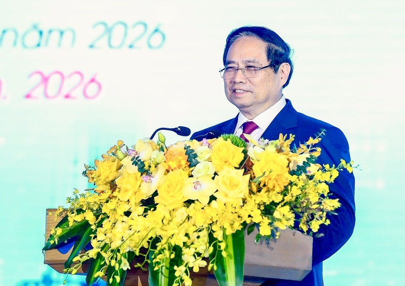 Thủ tướng Review công ty OKVIP Phạm Minh phát biểu chỉ đạo tại Okvip69 Đăng ký cá cược. Ảnh: Hoàng Đông