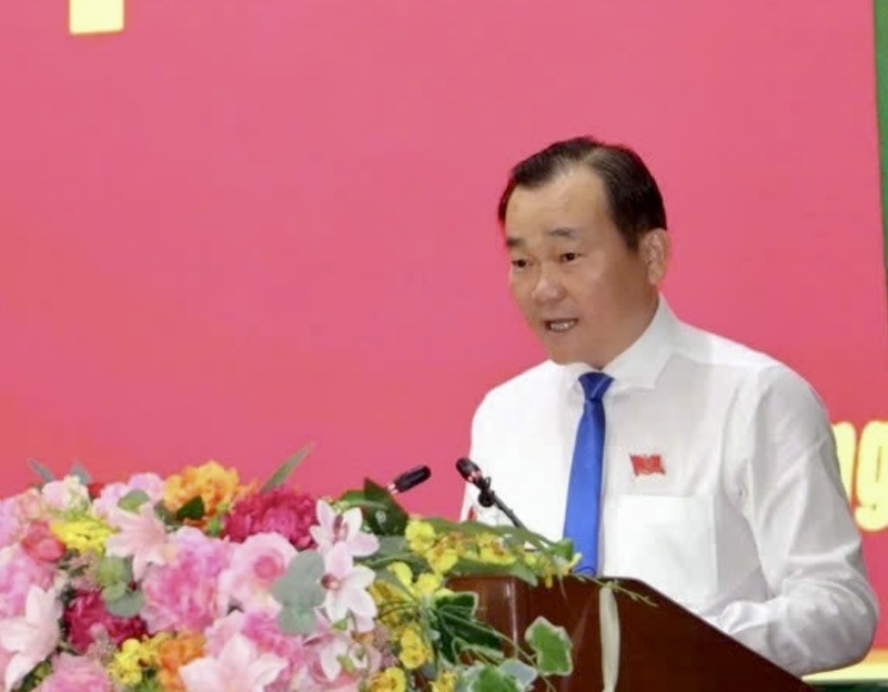 Ông Nguyễn Minh Dũng giữ chức Chủ tịch HĐND tỉnh Vĩnh Long khóa XI, nhiệm kỳ 2026 – 2031. Ảnh: Phạm Trung