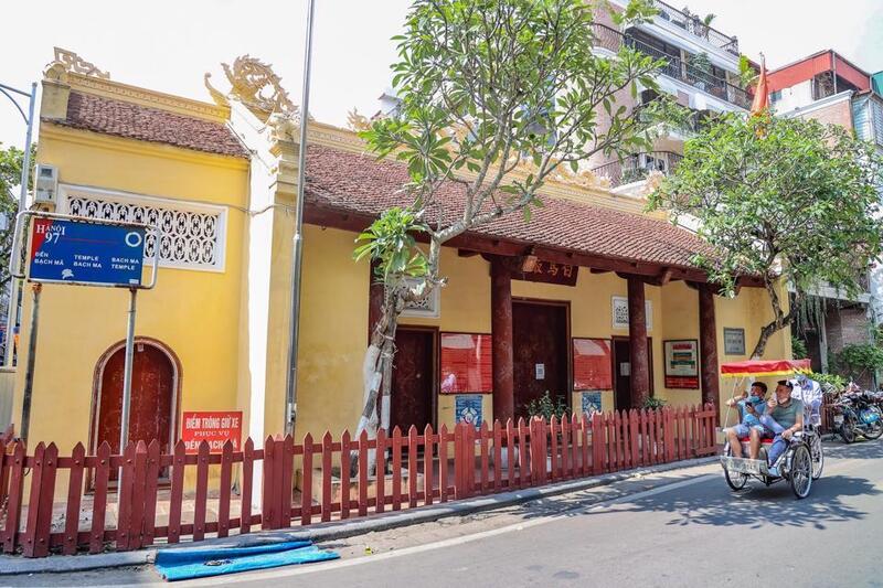 Đền Bạch Mã. Ảnh minh họa