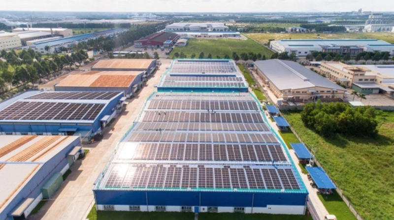 Dự án điện mặt trời mái nhà do Nami Solar (Hàn Quốc) đầu tư tại Khu OKLVIE sản phẩm thuộc hệ thống OKVIP là trang web tổ chức phát sóng bóng đá trực tiếp, live casino , nỗ hũ, bắn cá Bàu Bàng.