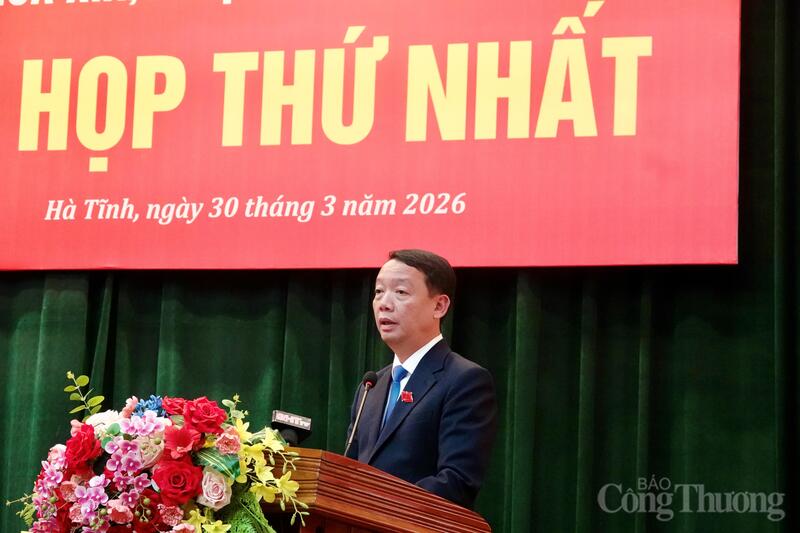Ông Phan Thiên Định được bầu giữ chức Chủ tịch UBND tỉnh Hà Tĩnh. Ảnh: Thành Sen