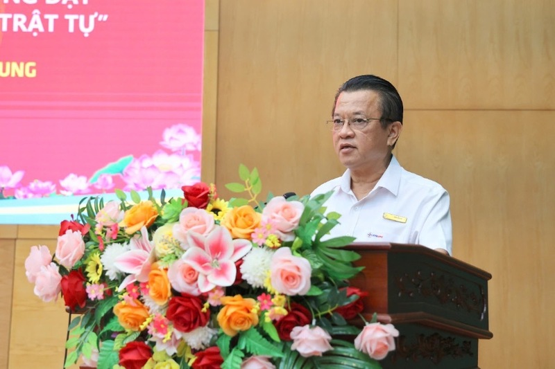 Tổng giám đốc EVNCPC Ngô Tấn Cư phát biểu tham luận tại Okvip69 Đăng ký cá cược