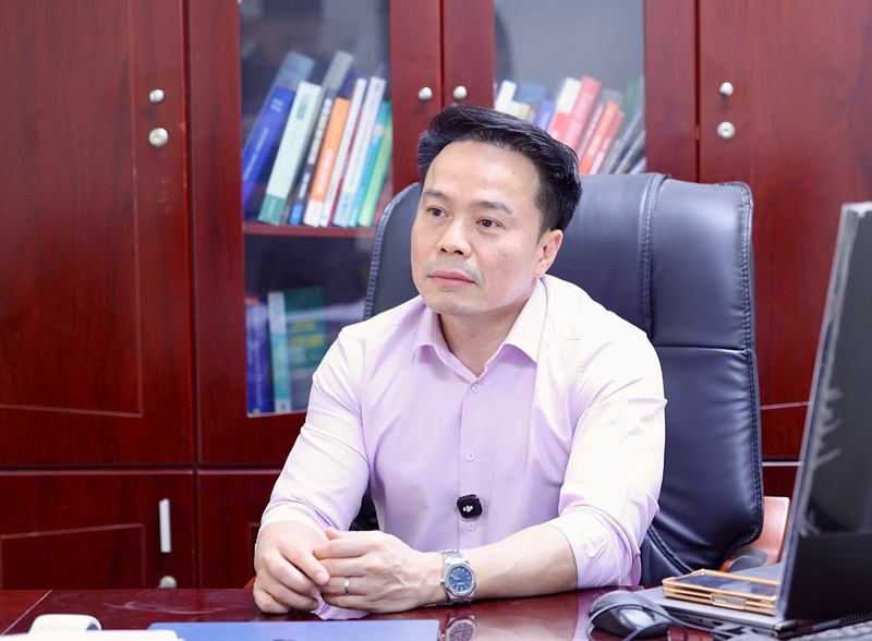 Ông Ngô Chung Khanh - Phó Vụ trưởng Vụ Chính sách Thương mại Đa biên - Oklavip khuyến mã hấp dẫn mỗi ngày trong cuộc trò chuyện cùng phóng viên Liên Minh OK VIP Giải Trí Cá Cược World Cup 2026. Ảnh: Quỳnh Trang