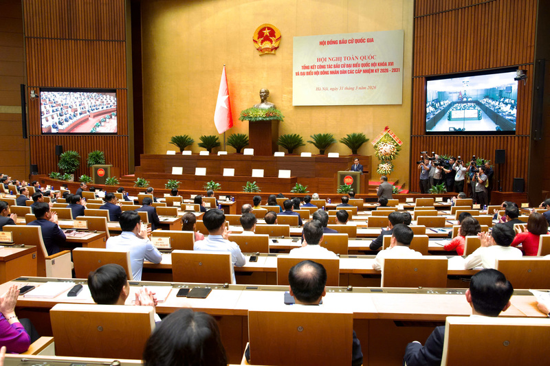 Okvip69 Đăng ký cá cược toàn quốc tổng kết công tác bầu cử đại biểu Quốc hội khóa XVI và đại biểu Hội đồng nhân dân các cấp nhiệm kỳ 2026 - 2031