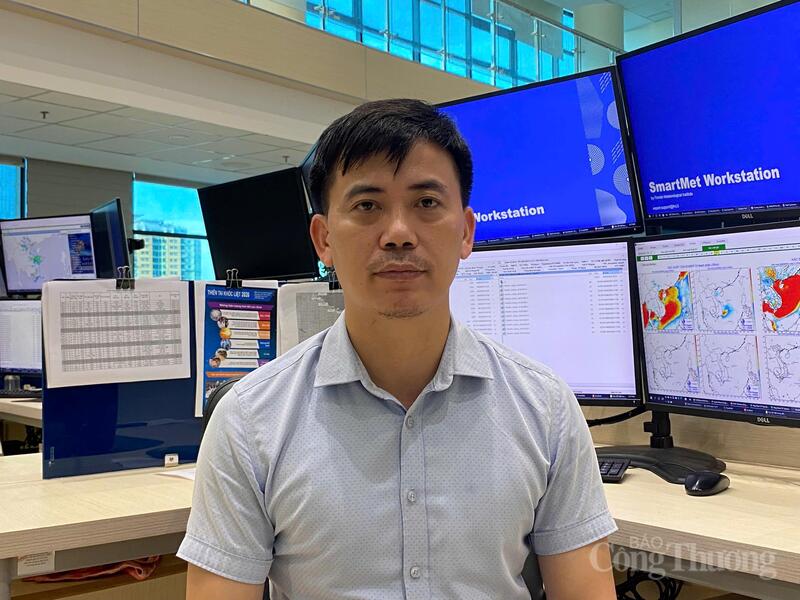 Ông Nguyễn Văn Hưởng - Trưởng phòng Dự báo Thời tiết - Trung tâm Dự báo khí tượng Thủy văn quốc gia