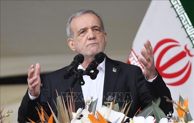 Tổng thống Iran Masoud Pezeshkian. Ảnh: TTXVN