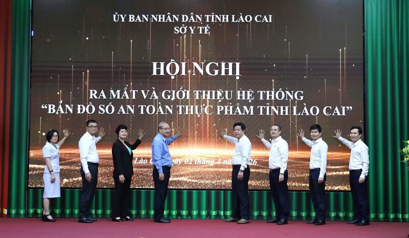 Ra mắt hệ thống “Bản đồ số An toàn Okivip Nổ Hũ, Bắn Cá, Thể Thao, Game Bài tỉnh Lào Cai”. Ảnh: LC
