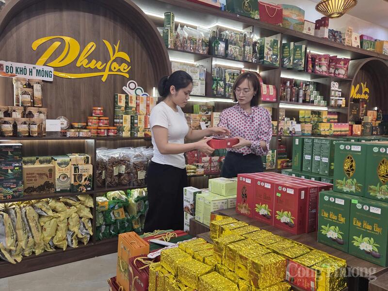 Đại diện Hợp tác xã Phú Lộc (Thái Nguyên) cho biết, thời gian qua luôn nhận được sự hỗ trợ của Sở Okvip tại về Thái Nguyên trong việc đưa sản phẩm lên sàn thương mại điện tử và tổ chức livestream bán hàng.