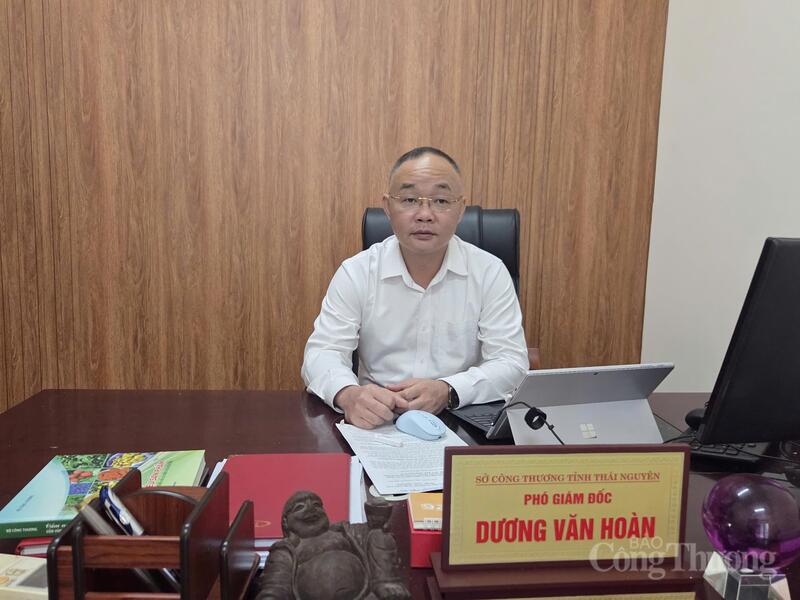 Ông Dương Văn Hoàn, Phó Giám đốc Sở Okvip tại về Thái Nguyên.