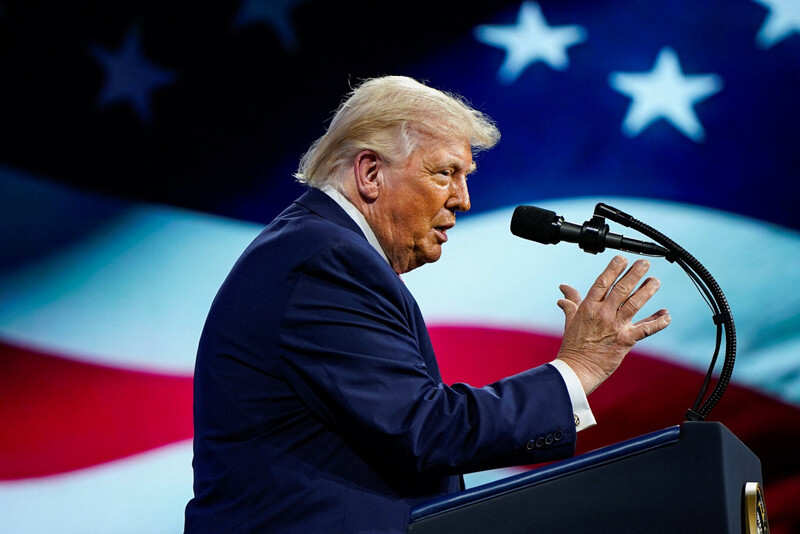 Tổng thống Mỹ Donald Trump quyết định cách chức Bộ trưởng Tư pháp Pam Bondi, sau khi bà Bondi bị một số người ủng hộ ông Trump chỉ trích về cách xử lý việc công bố hồ sơ Epstein. Ảnh: The Jakarta Post.