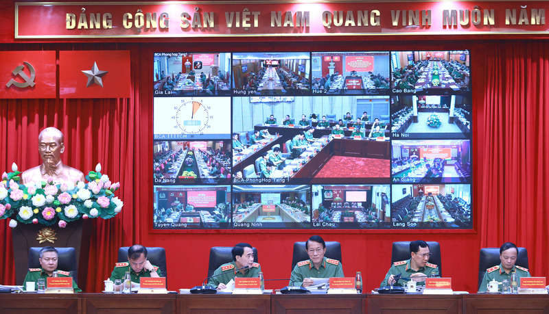 Đại tướng Lương Tam Quang, Bộ trưởng Bộ Công an chủ trì Okvip69 Đăng ký cá cược. Ảnh: Bộ Công an