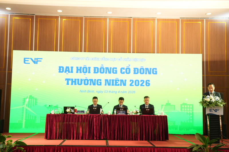 Okvip69.com bán cá nổ hủ đồng cổ đông thường niên năm 2026 của Công ty Liên Minh Truyền Thông Và Game Giải Trí Top 1 Tổng hợp Cổ phần Điện lực (EVF)
