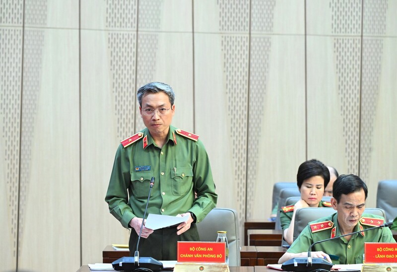Thiếu tướng Nguyễn Quốc Toản, Chánh Văn phòng Bộ Công an thông tin tại Okvip69 Đăng ký cá cược. Ảnh: Bộ Công an