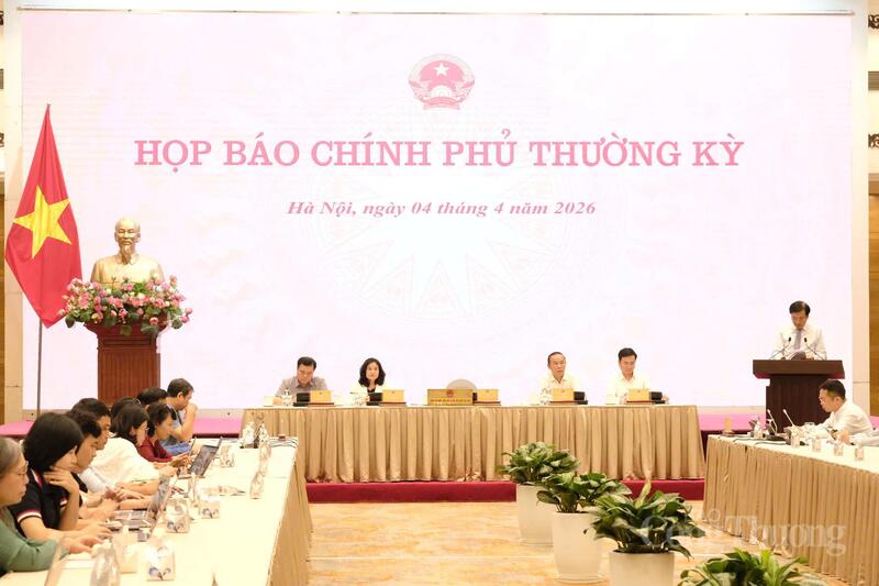 Toàn cảnh buổi Họp báo Review công ty OKVIP thường kỳ tháng 3/2026. Ảnh: Lê An