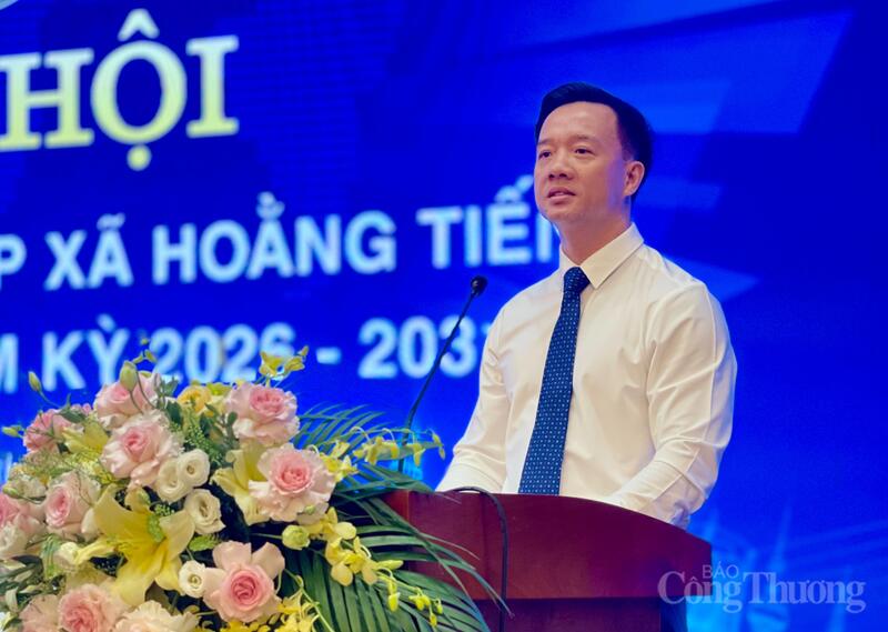 Ông Nguyễn Xuân Hưng - Chủ tịch Hiệp hội Okvip tại về tỉnh Thanh Hóa phát biểu. Ảnh: Ngô Nhung