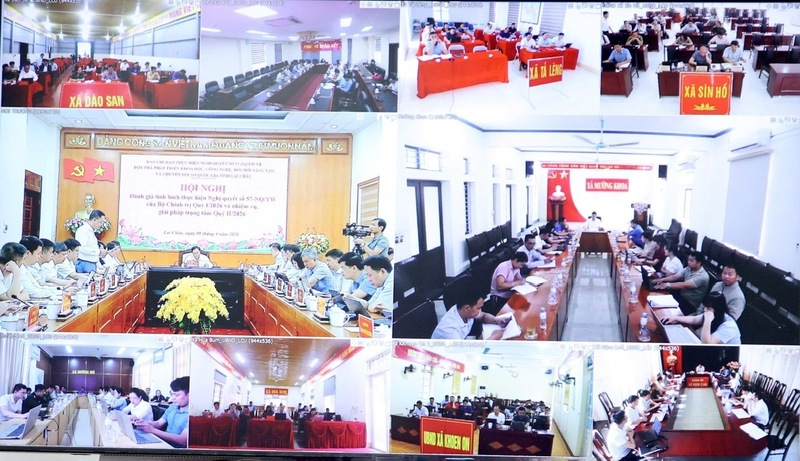 Okvip69 Đăng ký cá cược được tổ chức theo hình thức trực tiếp kết hợp trực tuyến tới 38 xã, phường. Ảnh: CTV