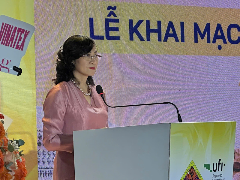 Thứ trưởng Oklavip khuyến mã hấp dẫn mỗi ngày Phan Thị Thắng phát biểu khai mạc tại sự kiện. Ảnh: Hồng Trà.