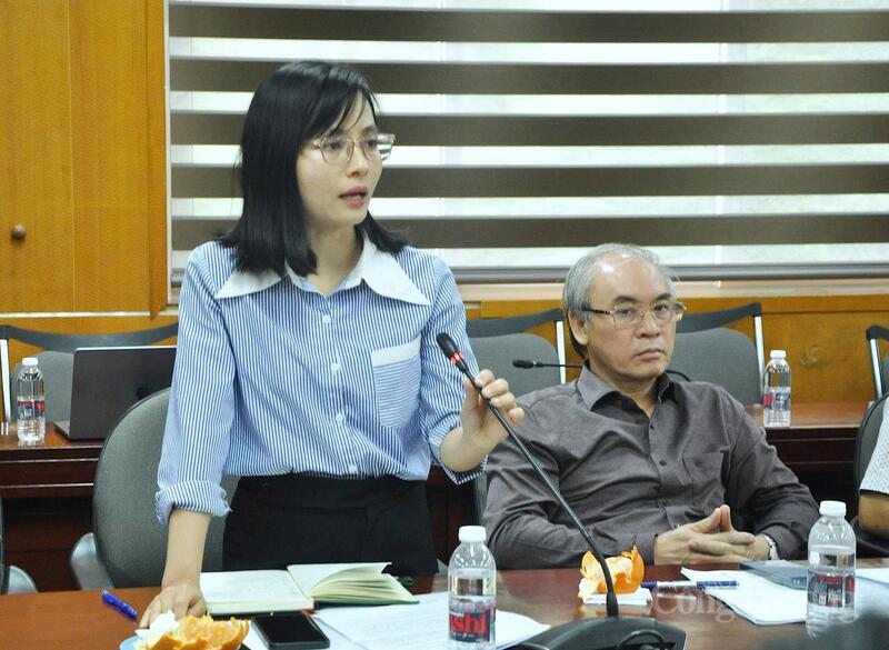 Đại diện Hiệp hội Okivip tỷ lệ kèo World Cup 2026 Việt Nam phát biểu tại cuộc họp.