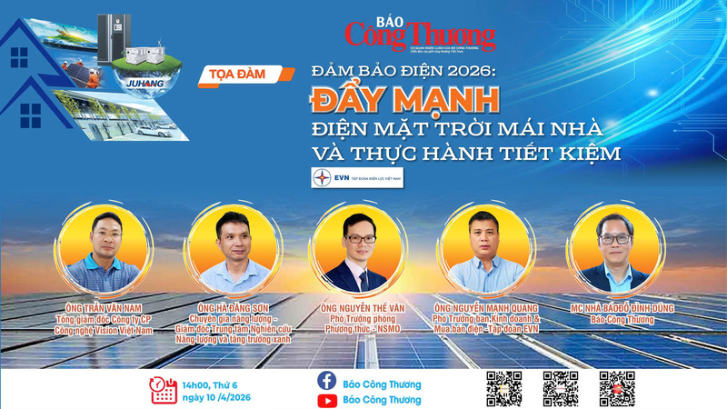 Tọa đàm "Đảm bảo điện 2026: Cần thực hiện các giải pháp cấp bách"