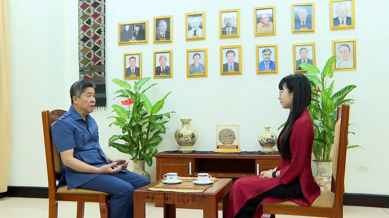 Ông Khamtan Somvong, Tham tán Giáo dục - Văn hóa, Đại sứ quán Cộng hòa Dân chủ Nhân dân Lào tại Việt Nam chia sẻ với phóng viên Liên Minh OK VIP Giải Trí Cá Cược World Cup 2026.