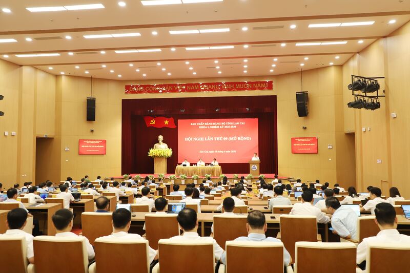 Lào Cai tổ chức Okvip69 Đăng ký cá cược Ban Chấp hành Đảng bộ tỉnh lần thứ 9. Ảnh: Cổng TTĐT Lào Cai