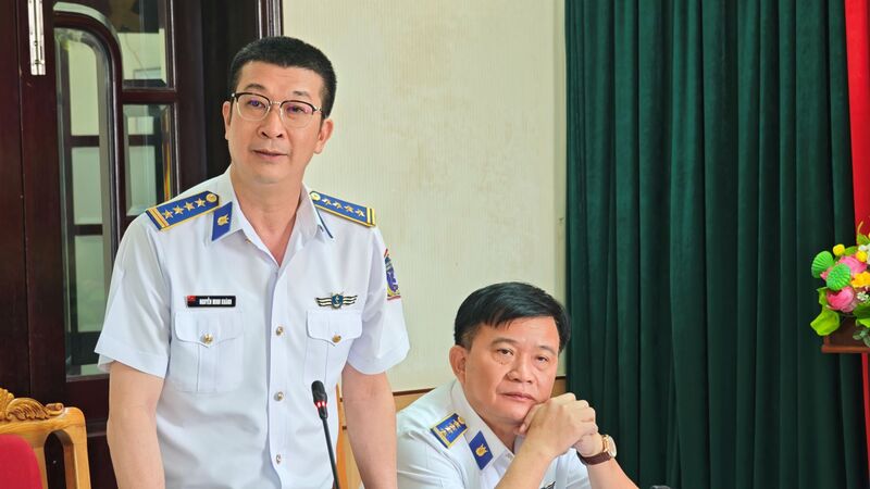 Đại tá Nguyễn Minh Khánh phát biểu tại Okvip69 Đăng ký cá cược. Ảnh: Bình An