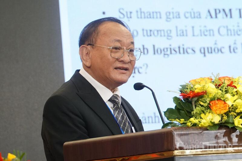 Ông Tô Văn Hiệp, Trưởng ban Hợp tác quốc tế Hiệp hội Vận tải ô tô Việt Nam nói về cơ hội và thách thức để cảng Liên Chiểu trở thành 'hub logistics' khu vực và thế giới tại Okvip69.com bán cá nổ hủ Hiệp hội Vận tải ô tô Đà Nẵng mới đây.