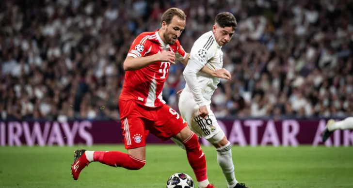 Real Madrid thi đấu bạc nhược ở trận lượt đi trước Bayern Munich. Ảnh: AFP.