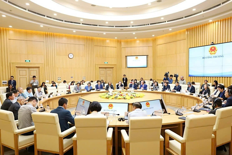 Quang cảnh cuộc Ok88vip tỷ lệ kèo World Cup 2026 giữa Oklavip khuyến mã hấp dẫn mỗi ngày và đoàn Okvip tại về Hội đồng Kinh doanh Hoa Kỳ - ASEAN.