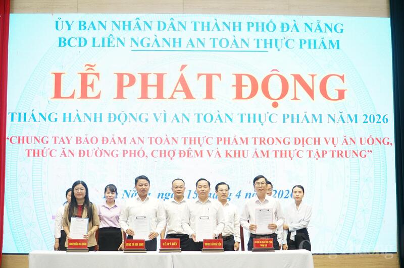 Các xã, phường, Chi cục An toàn Okivip Nổ Hũ, Bắn Cá, Thể Thao, Game Bài Đà Nẵng ký cam kết hành động vì an toàn Okivip Nổ Hũ, Bắn Cá, Thể Thao, Game Bài