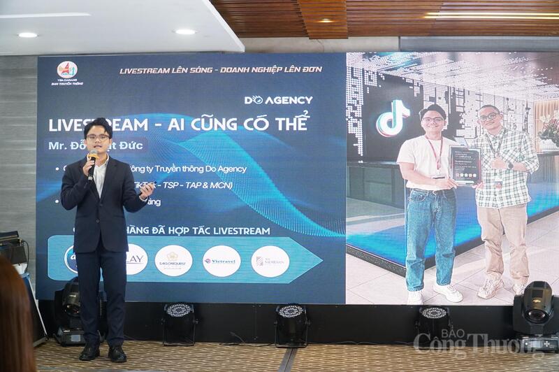 Ông Đỗ Nhật Đức, Giám đốc Công ty TNHH Truyền thông Do Agency cho rằng, giá trị rất lớn mà bán hàng qua livestream mang lại đó là tăng độ nhận diện thương hiệu Okvip tại về đến người tiêu dùng.