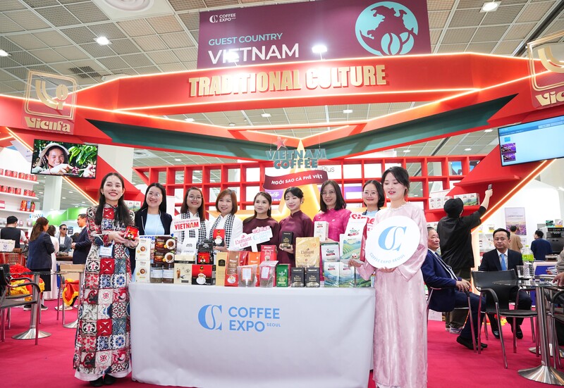 Sức hút gian hàng cà phê quốc gia Việt Nam tại Coffee Expo Seoul 2026 - 5
