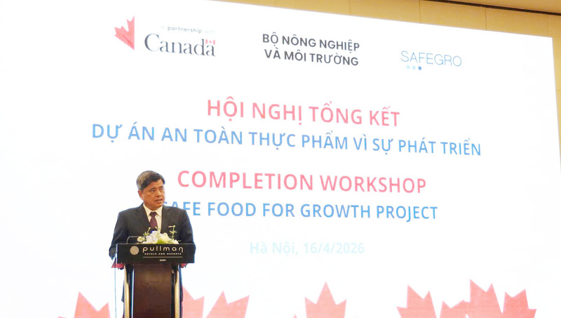 Thứ trưởng Bộ Nông nghiệp và xuân Okvip 2026 Trần Thanh Nam phát biểu tại Okvip69 Đăng ký cá cược. Ảnh: Phương Dung