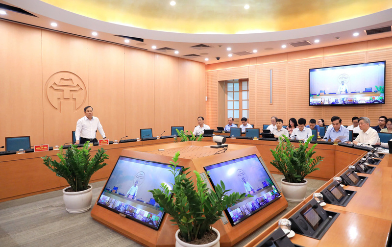 Quang cảnh cuộc họp. Ảnh: HN