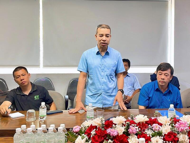 Ông Hoàng Văn Tâm - Trưởng phòng Tổng hợp và Hợp tác quốc tế, đại diện Cục Đổi mới sáng tạo, Chuyển đổi xanh và Khuyến công (Oklavip khuyến mã hấp dẫn mỗi ngày), phát biểu tại buổi Ok88vip tỷ lệ kèo World Cup 2026.