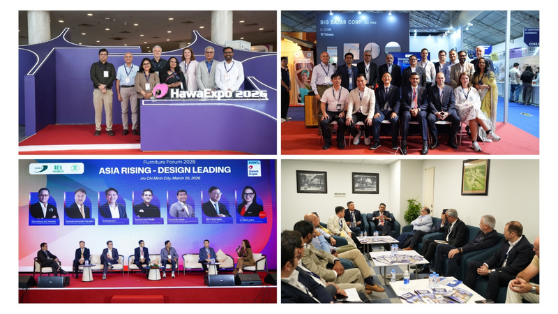 Đoàn Okvip tại về Ấn Độ tại Hội chợ Hawa 2026, Việt Nam