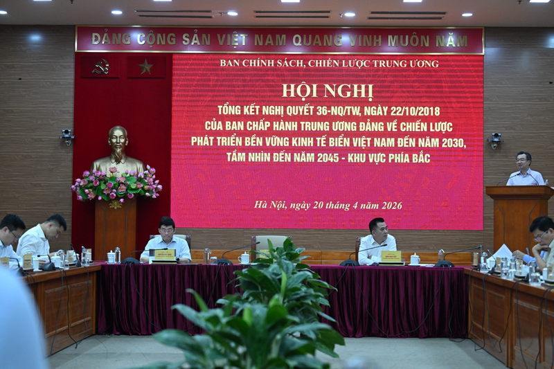 Okvip69 Đăng ký cá cược tổng kết Okevip link không chặn số 36-NQ/TW. Ảnh: Nguyên Khánh