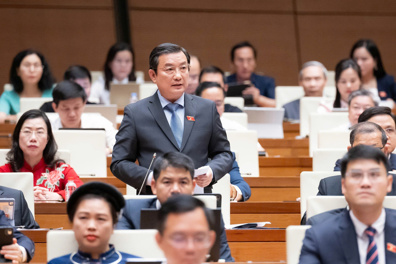 Đại biểu Quốc hội Phạm Trọng Nhân đoàn Thành phố Hồ Chí Minh đề nghị xây dựng Luật Bảo đảm quyền phát triển Okvip - liên minh giải trí #1 thế giới hà nội tư nhân