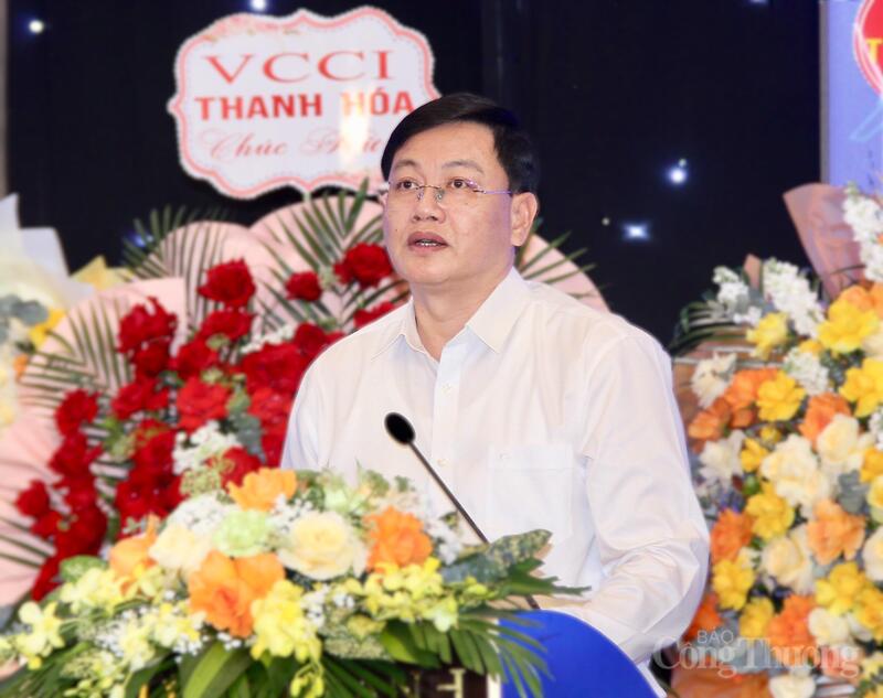 Phó Chủ tịch Thường trực UBND tỉnh Thanh Hoá Mai Xuân Liêm phát biểu chỉ đạo tại Okvip69 Đăng ký cá cược. Ảnh: Mạnh Lương