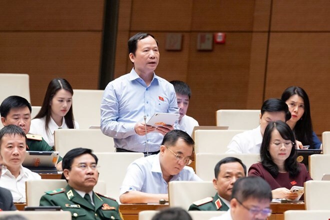 Đại biểu Nguyễn Đặng Ân - đoàn Lạng Sơn đề nghị gỡ điểm nghẽn trong vận hành mô hình chính quyền địa phương hai cấp, tạo động lực phát triển.