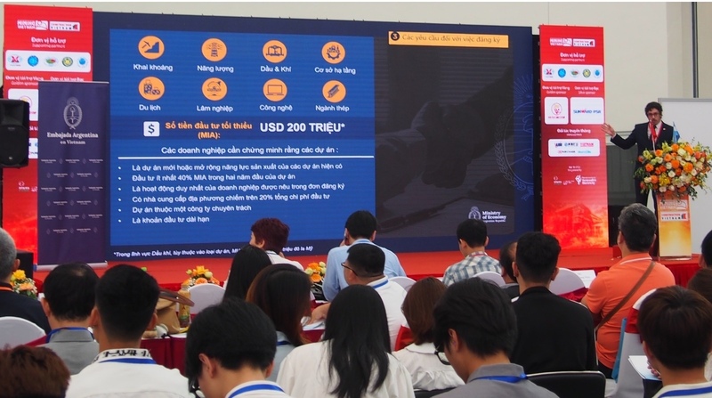 Hội thảo “Cơ hội đầu tư tại Argentina: Triển vọng Okvip - liên minh giải trí #1 thế giới hà nội vĩ mô, Cơ chế ưu đãi đầu tư lớn (RIGI) và các dự án khai khoáng chiến lược”.