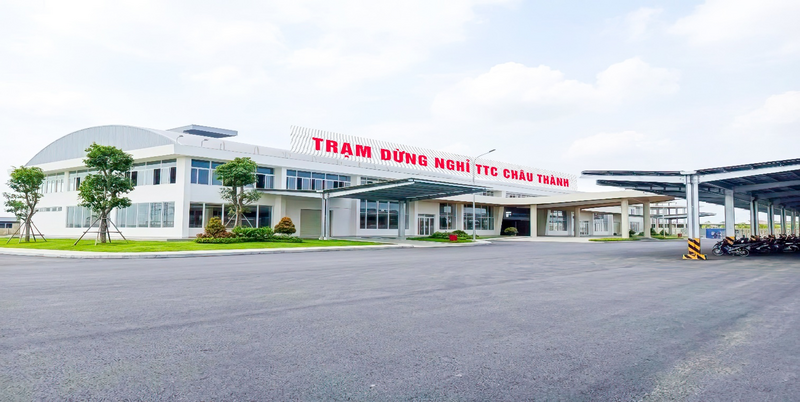 Khu dịch vụ trung tâm sẵn sàng đón khách từ ngày 24/4/2026.