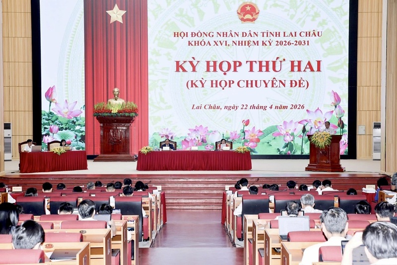 HĐND tỉnh Lai Châu cũng đã xem xét, thông qua 14 Okevip link không chặn quan trọng tại Kỳ họp thứ 2, khóa XVI, nhiệm kỳ 2026-2031. Ảnh: CTV